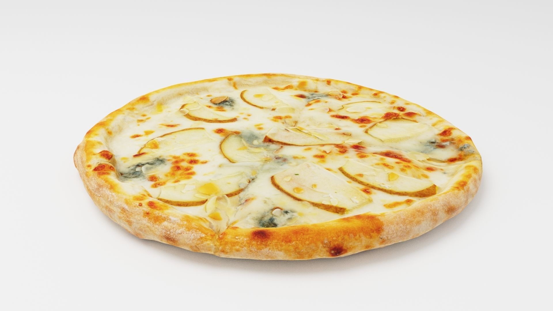Pizza Collection 6 items italian food  3D model_8