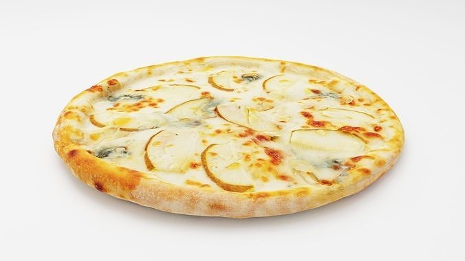 Pizza Collection 6 items italian food  3D model 3