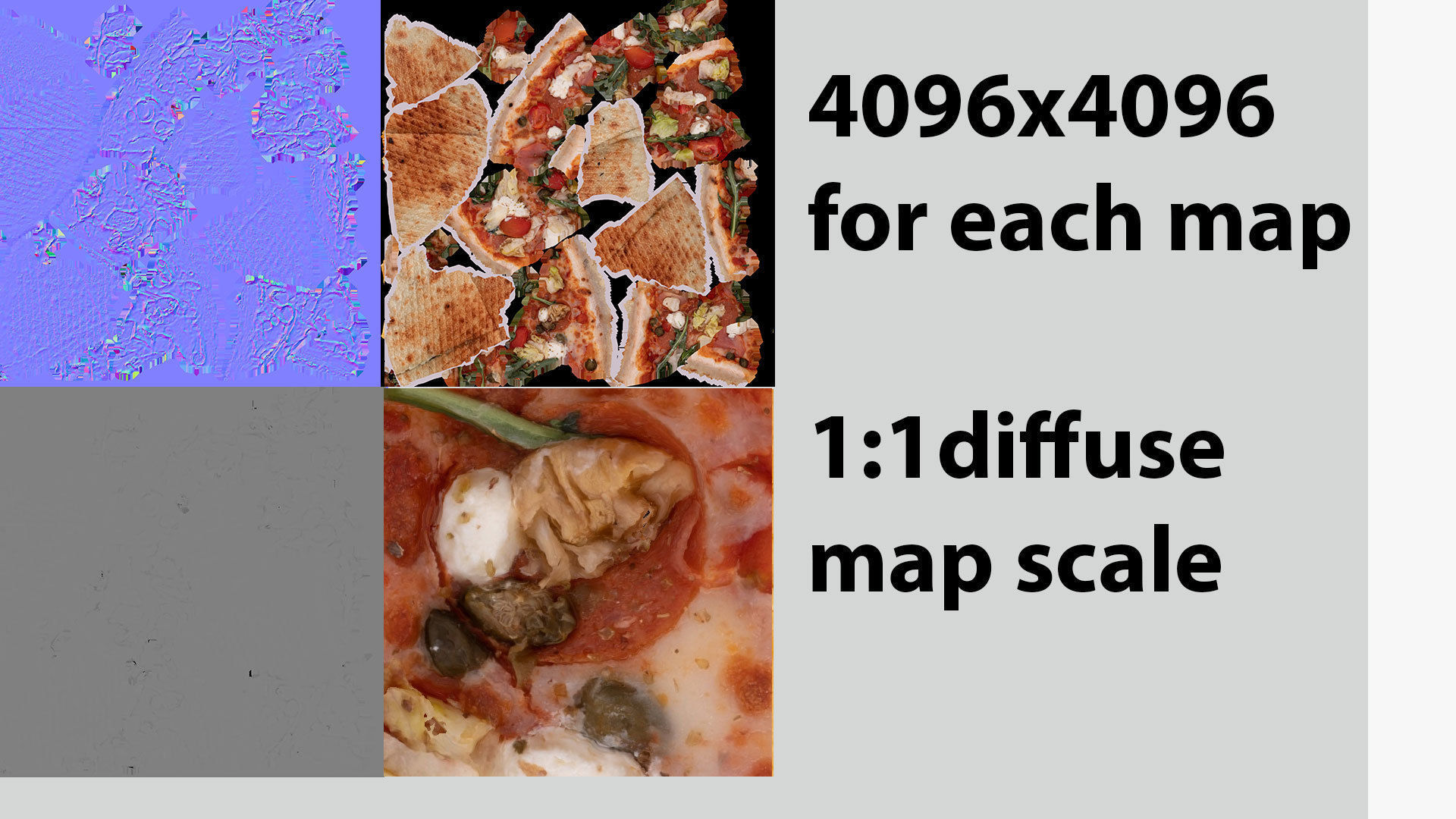 Pizza Collection 6 items italian food  3D model_45