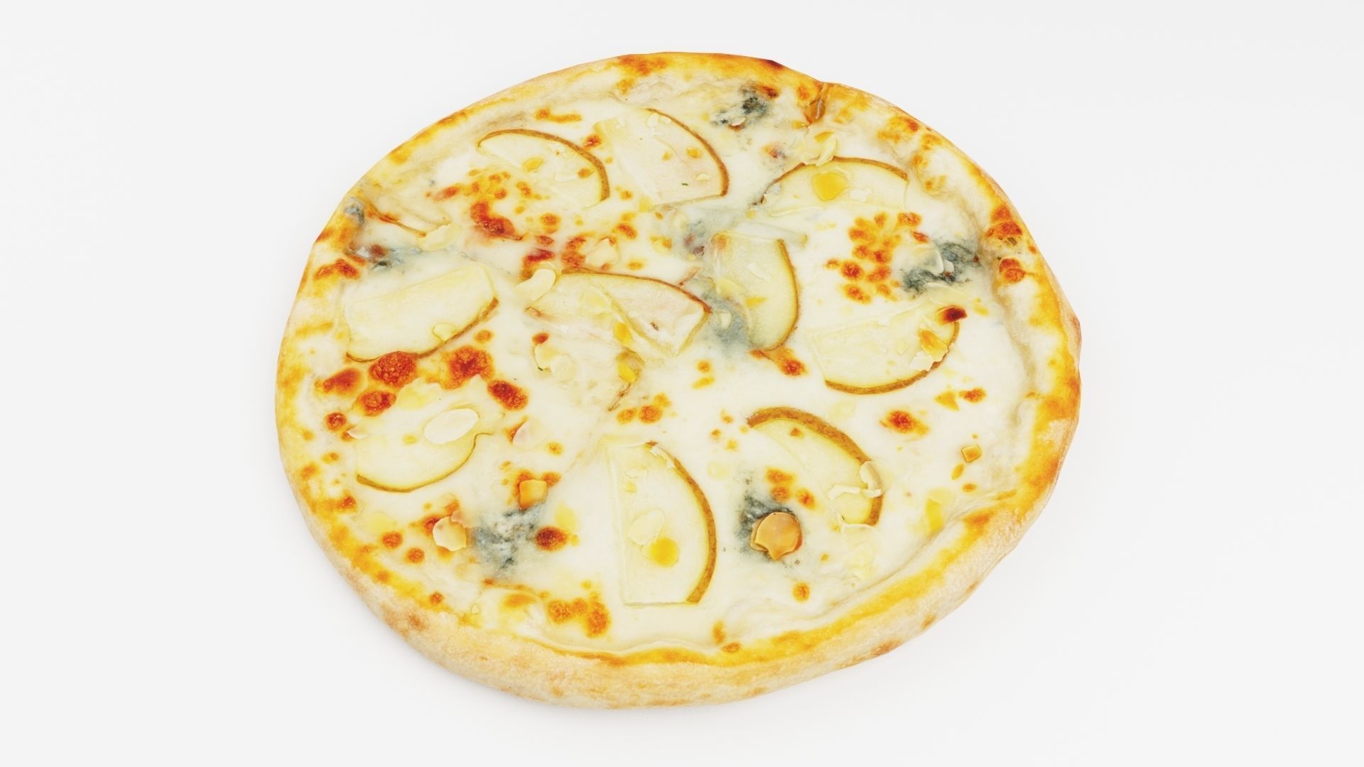 Pizza Collection 6 items italian food  3D model_11