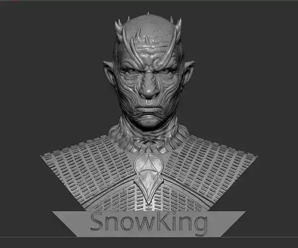 SnowKing game of thrones 3D print model