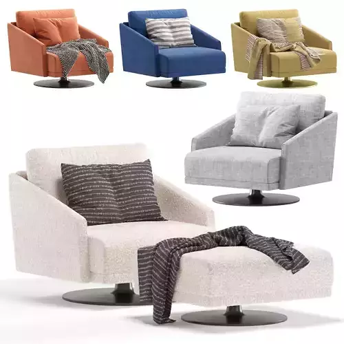 Armchair SEVILLE 2 by Cazarina Interiors 5 Colors Version