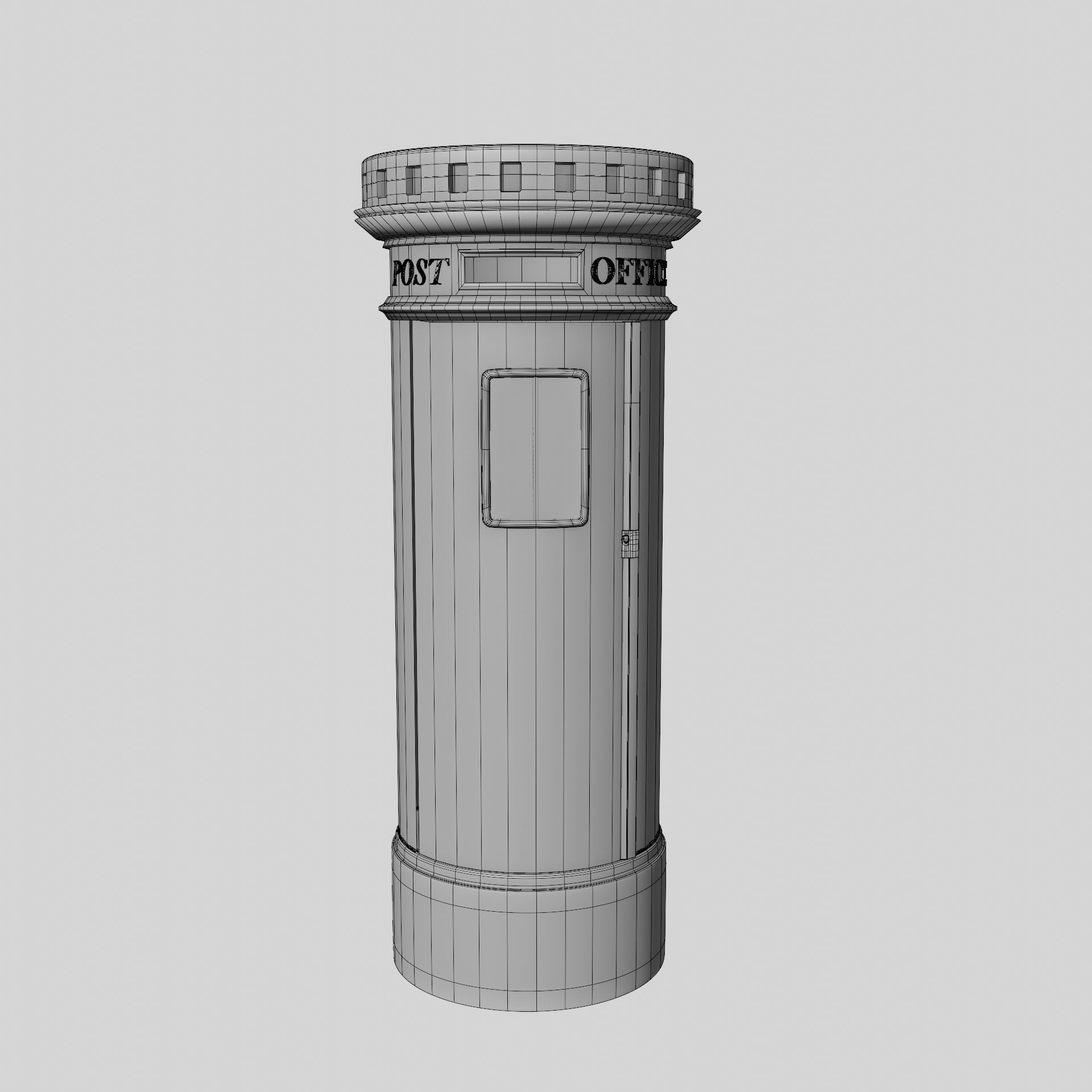 Post Box 3D model_5