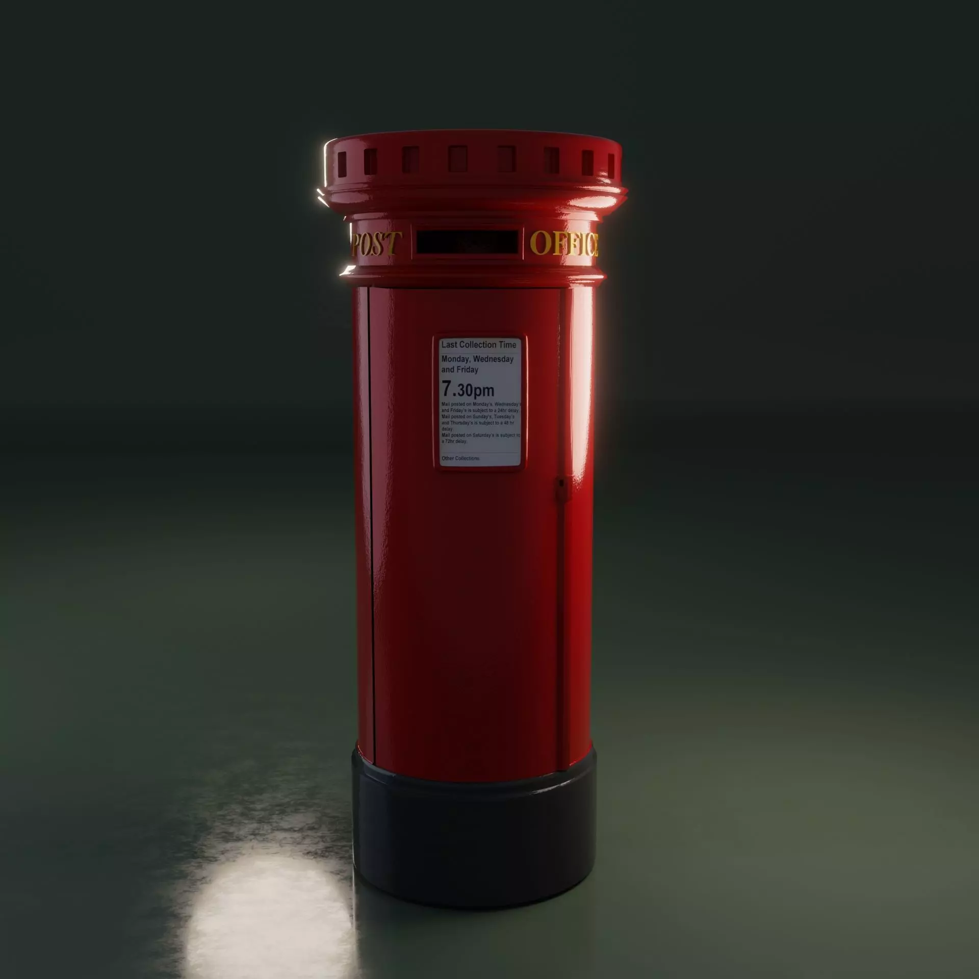 Post Box 3D model_0