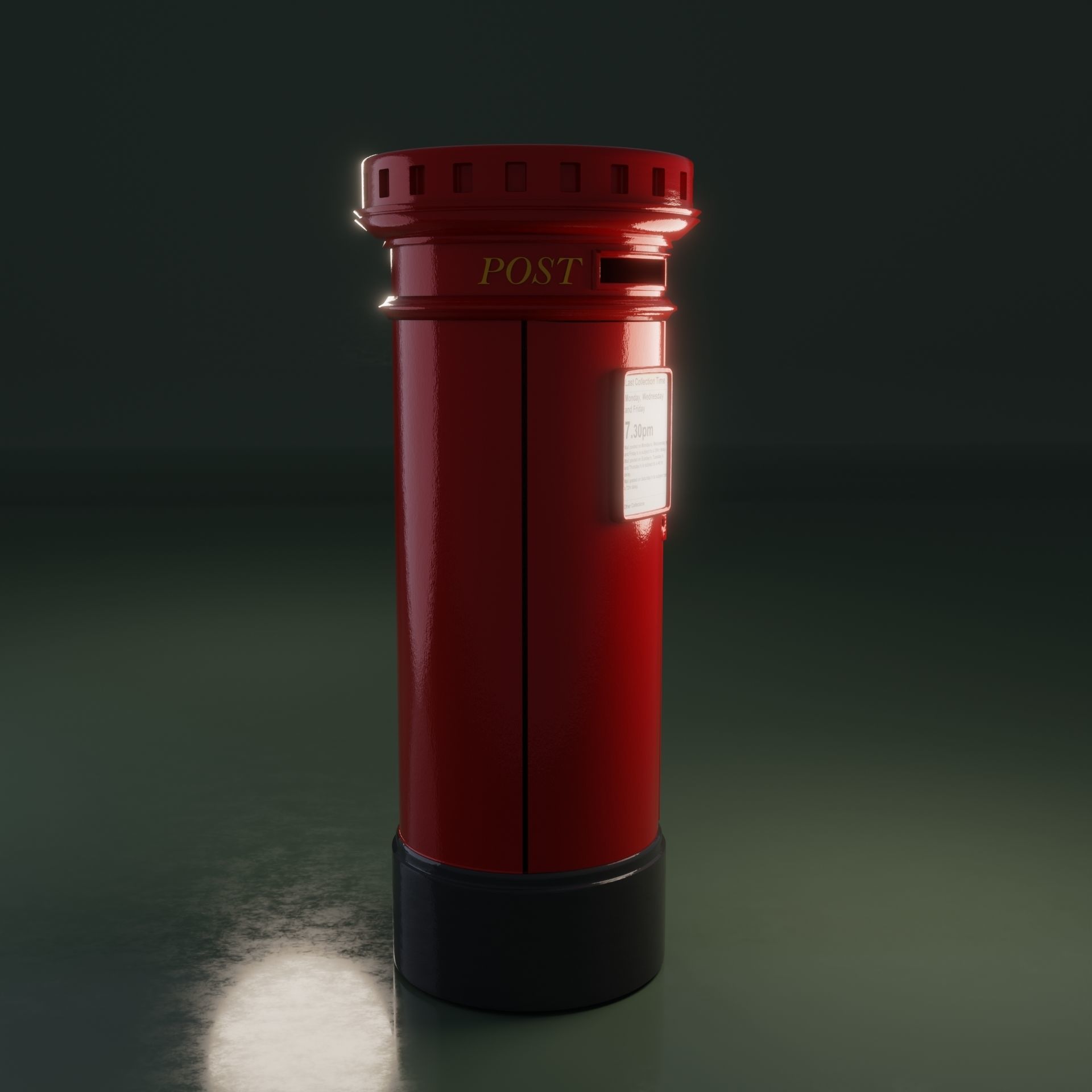 Post Box 3D model_2