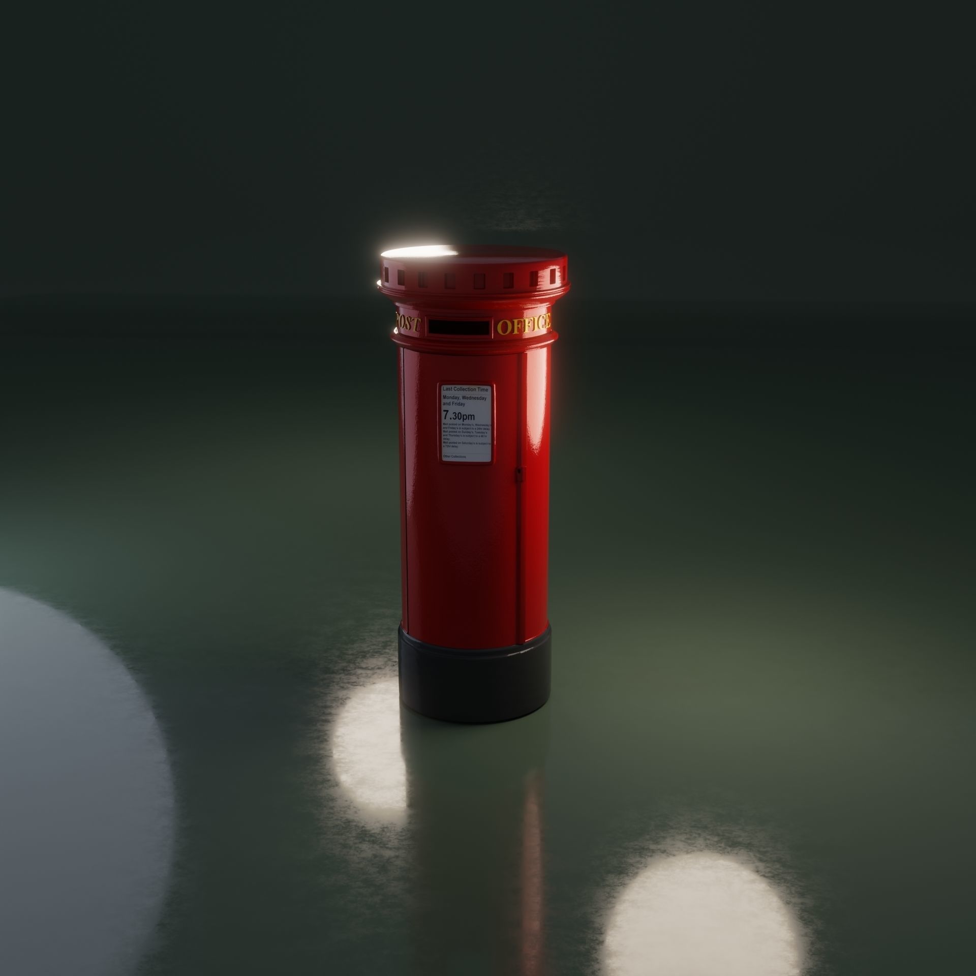 Post Box 3D model_1