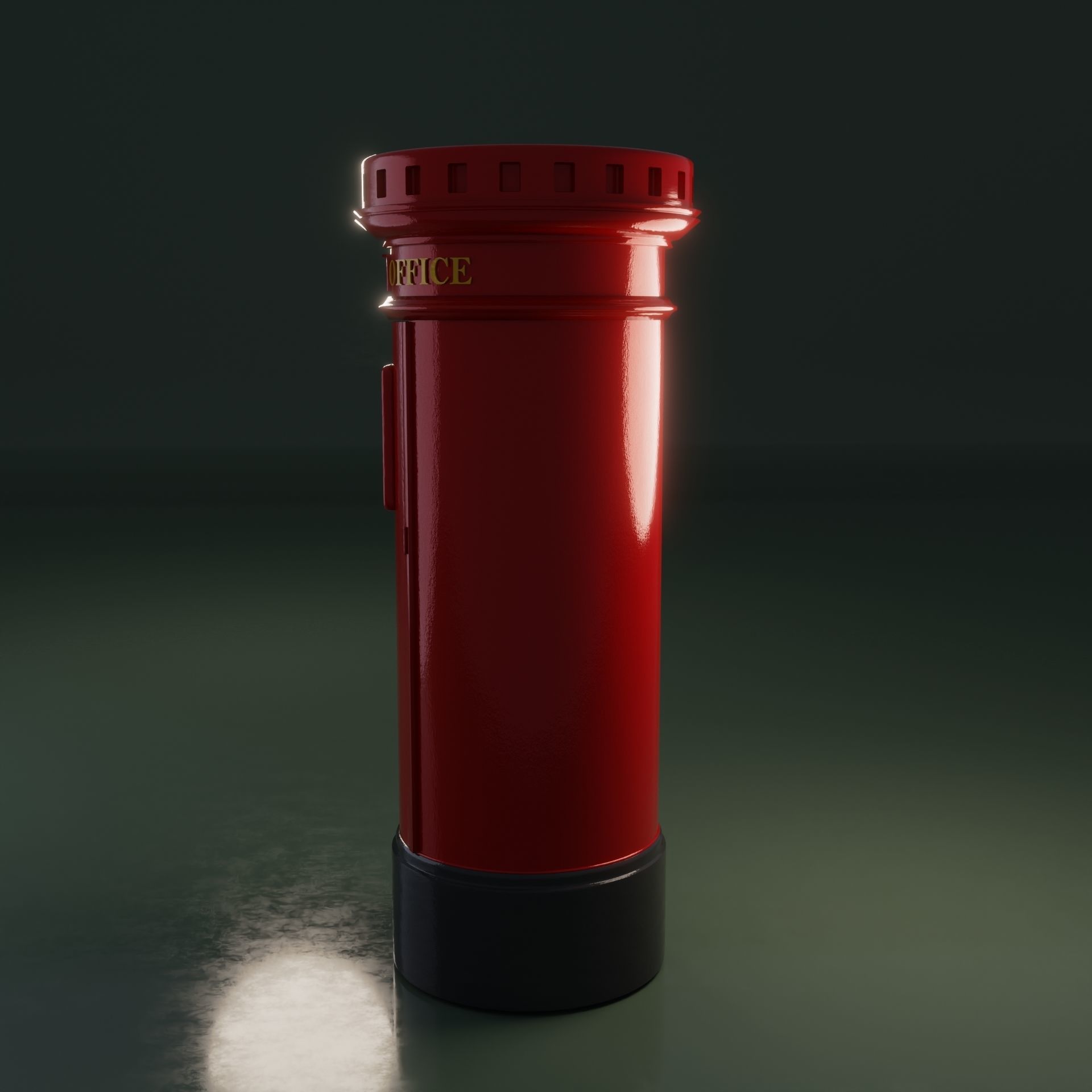 Post Box 3D model_3