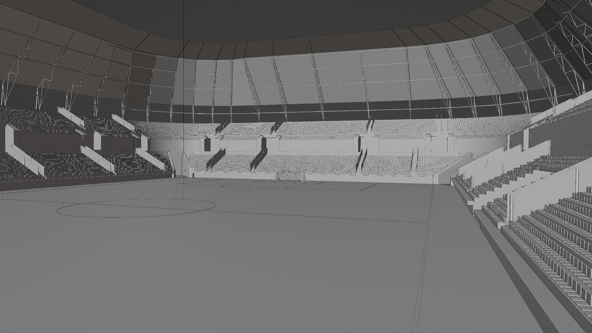3D model Football Stadium and Interiors VR / AR / low-poly | CGTrader