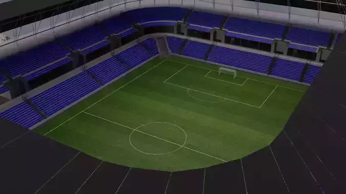 Football Stadium and Interiors