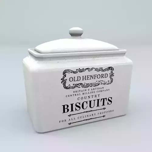 Ceramic Biscuit Tin