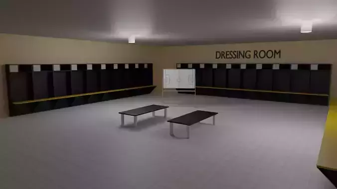 Football Stadium and Interiors