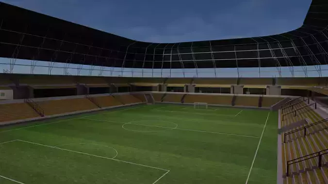 Football Stadium and Interiors