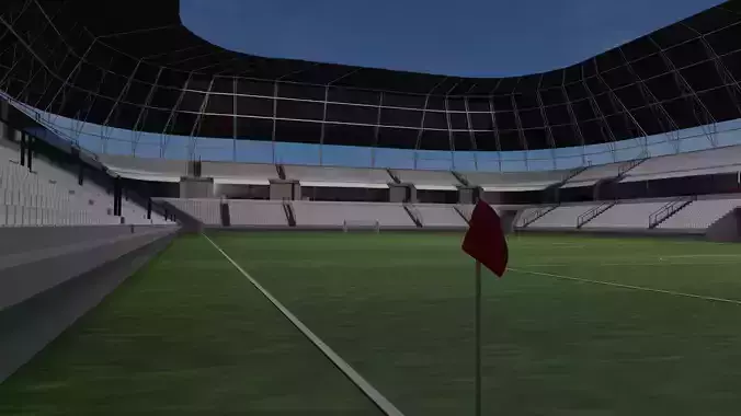 Football Stadium and Interiors