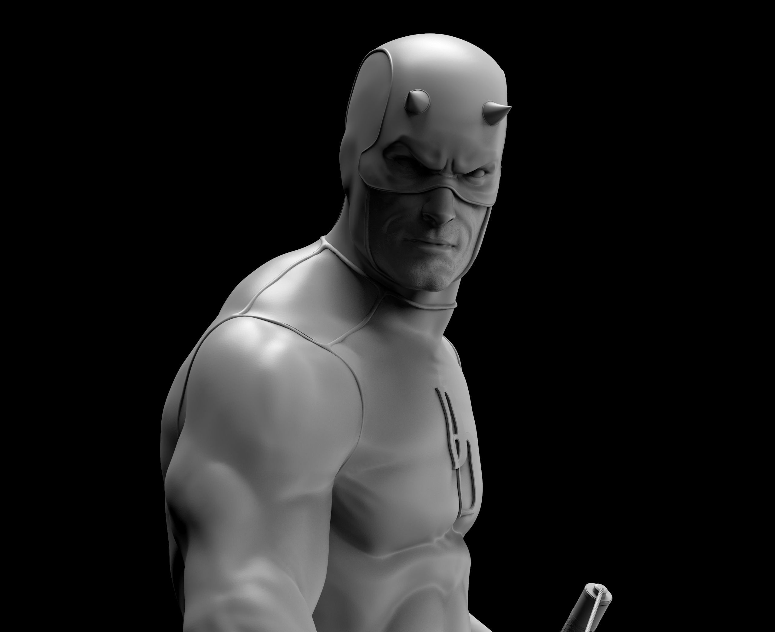 Daredevil - Marvel 3D print model_31