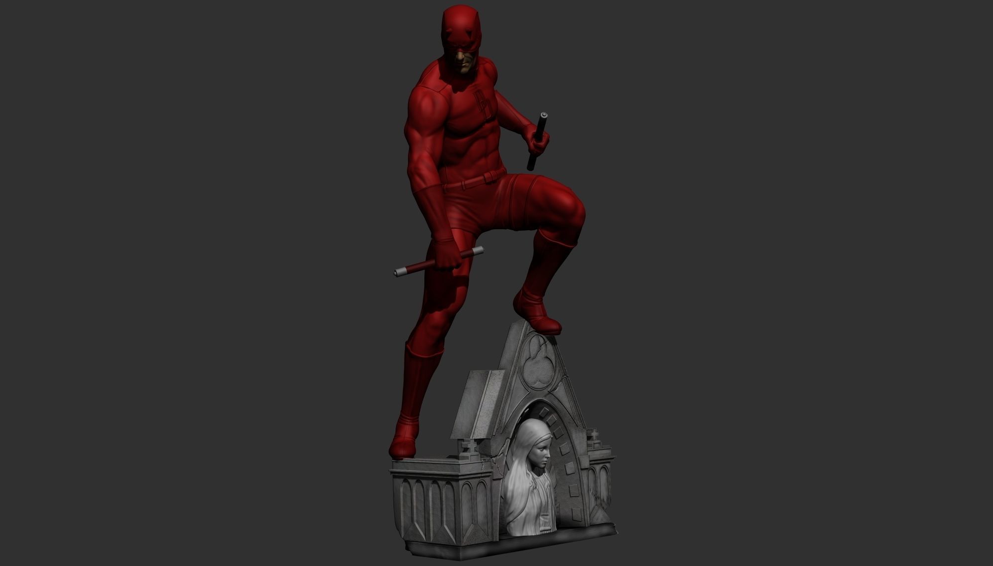 Daredevil - Marvel 3D print model_20