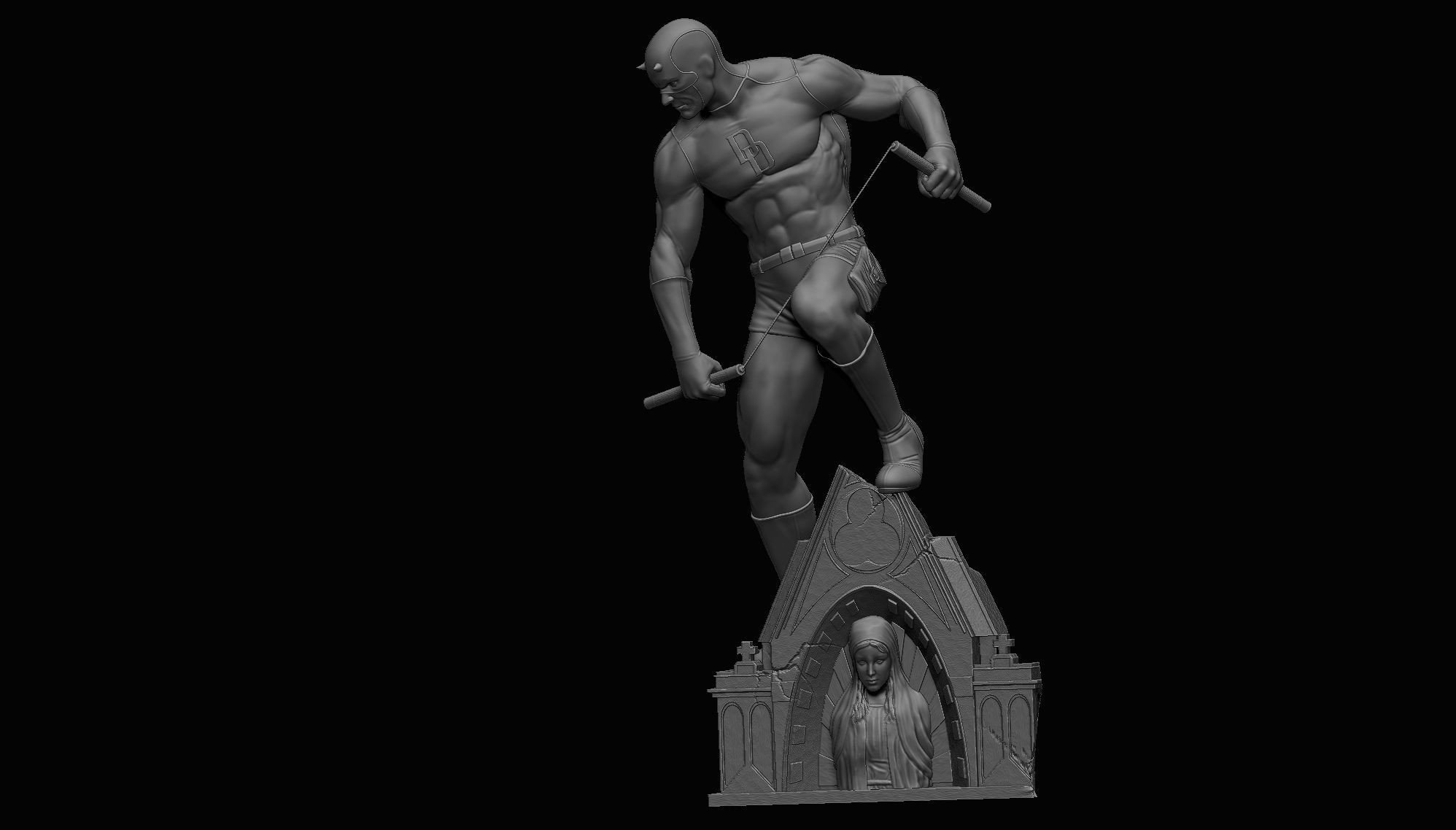 Daredevil - Marvel 3D print model_24