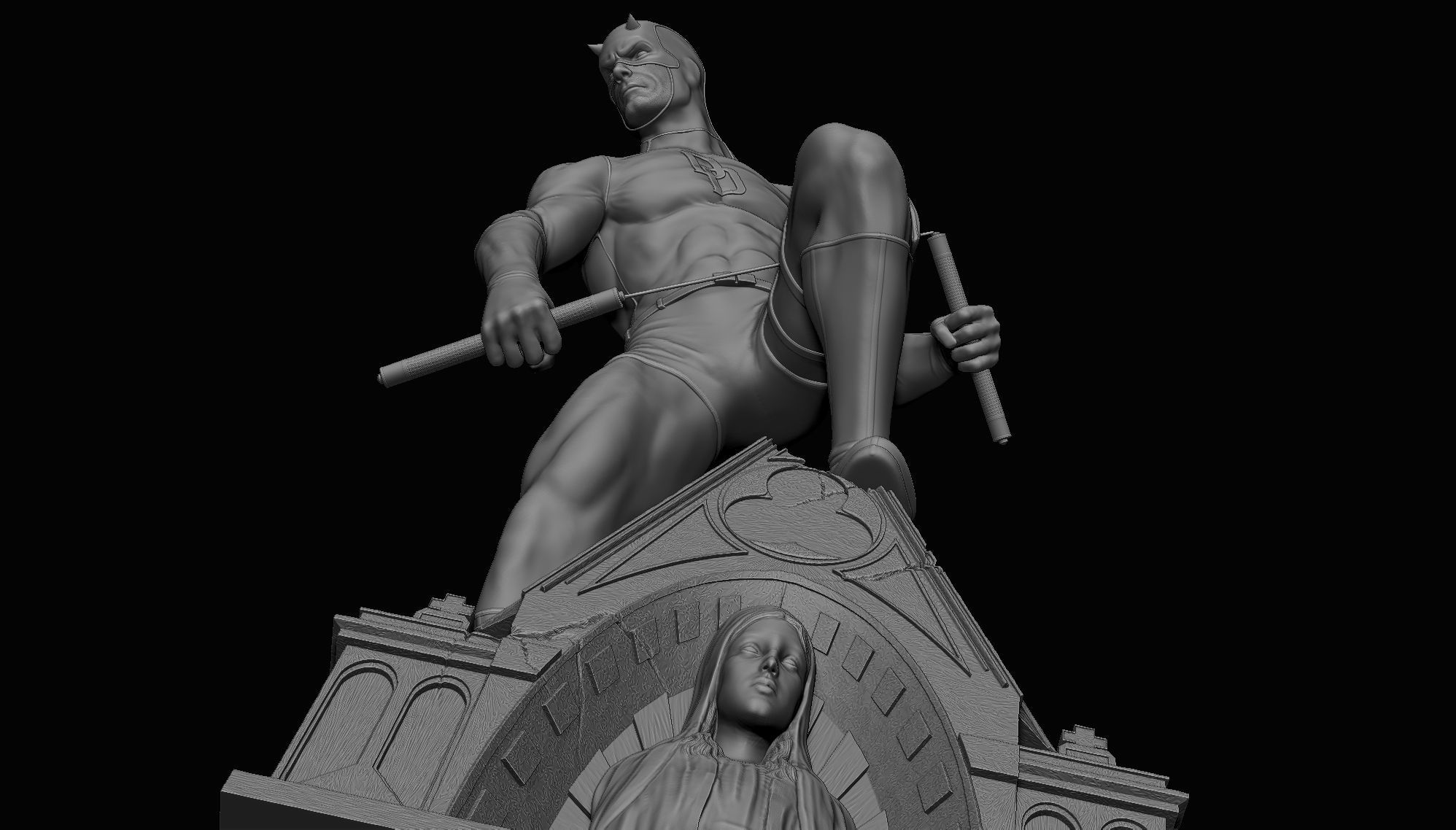 Daredevil - Marvel 3D print model_21