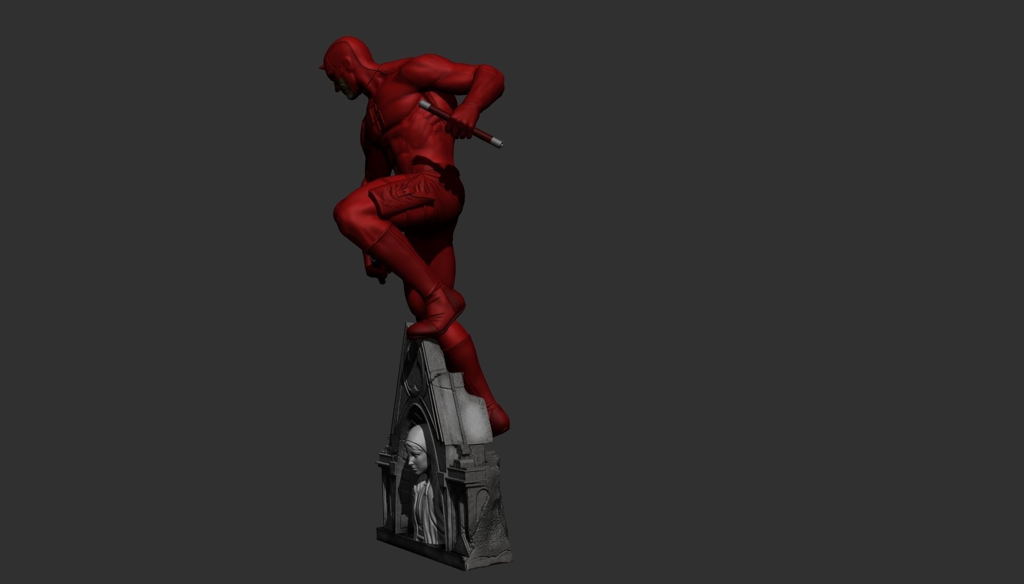 Daredevil - Marvel 3D print model_17