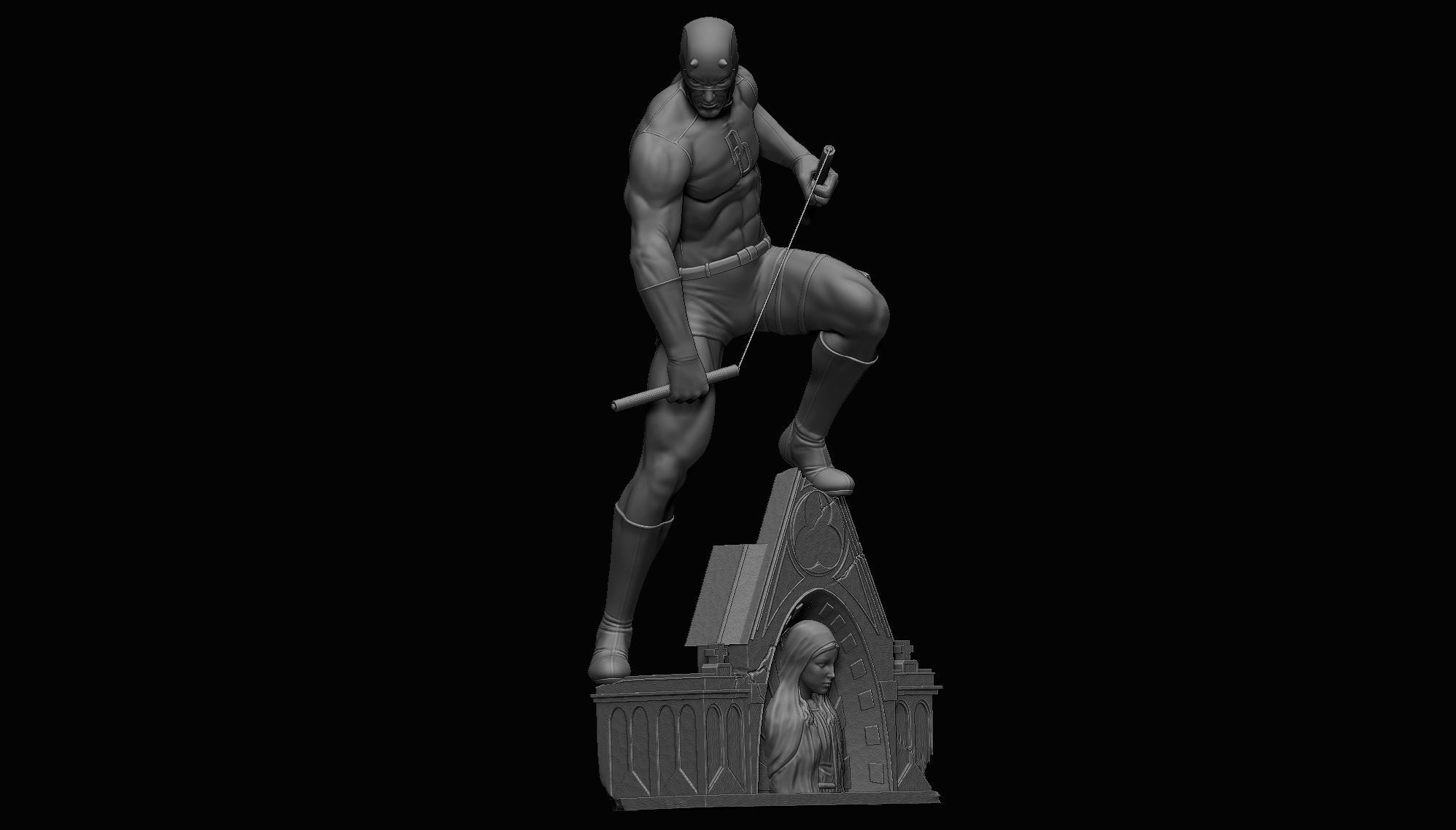 Daredevil - Marvel 3D print model_23