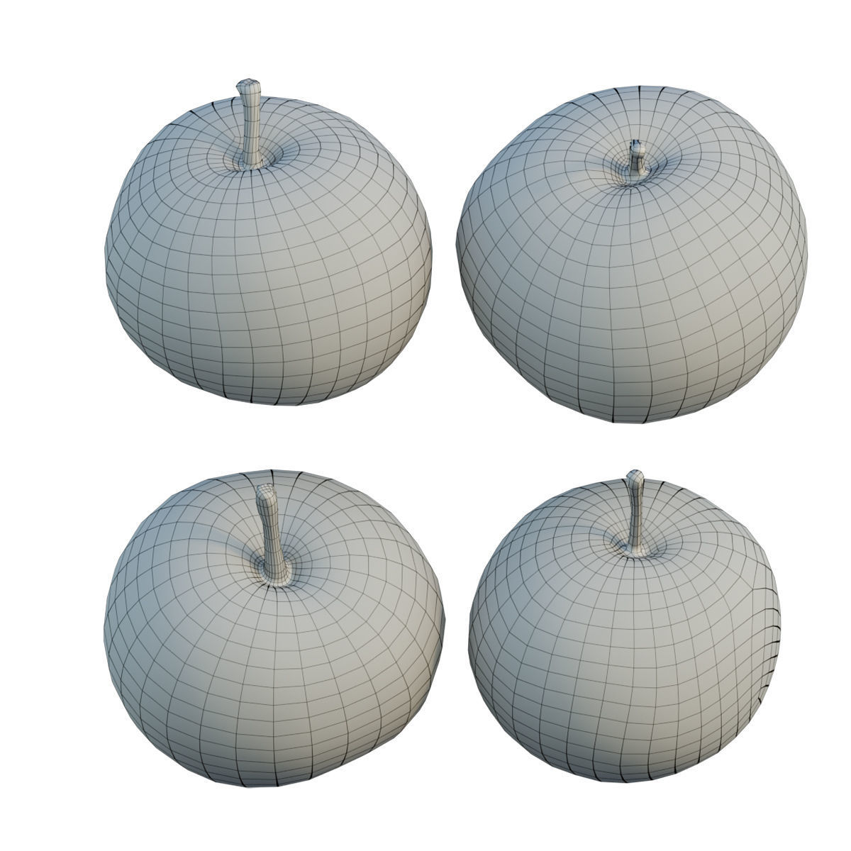 Pear 07 3D model_8