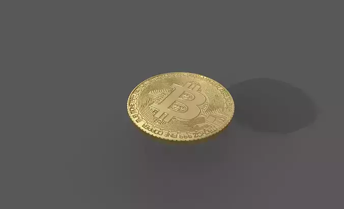 Bitcoin gold coin