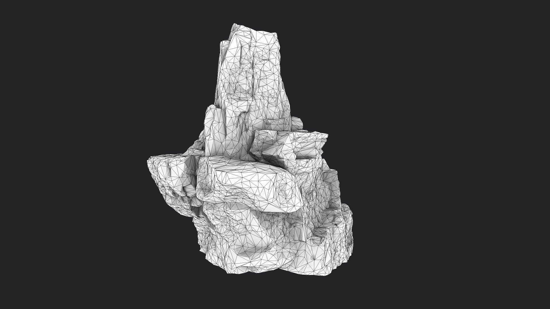 Rock 22-5 Low-poly 3D model_5