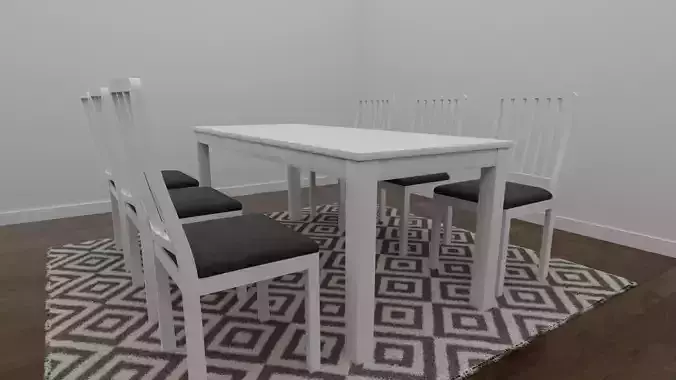 Ikea table Free 3D model