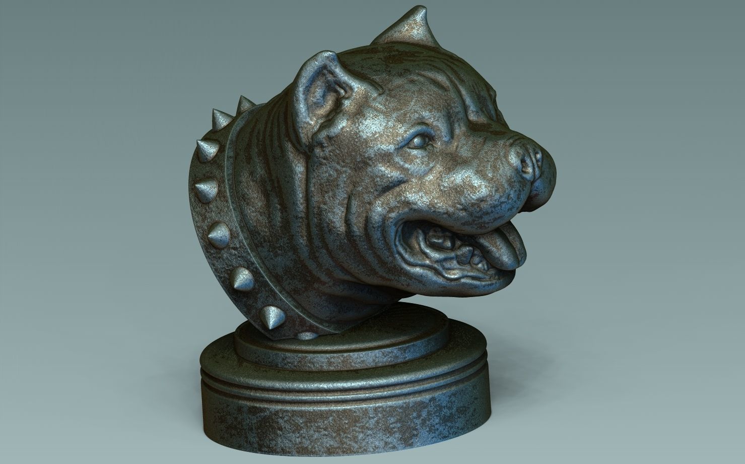 American Bully 3D print model_1