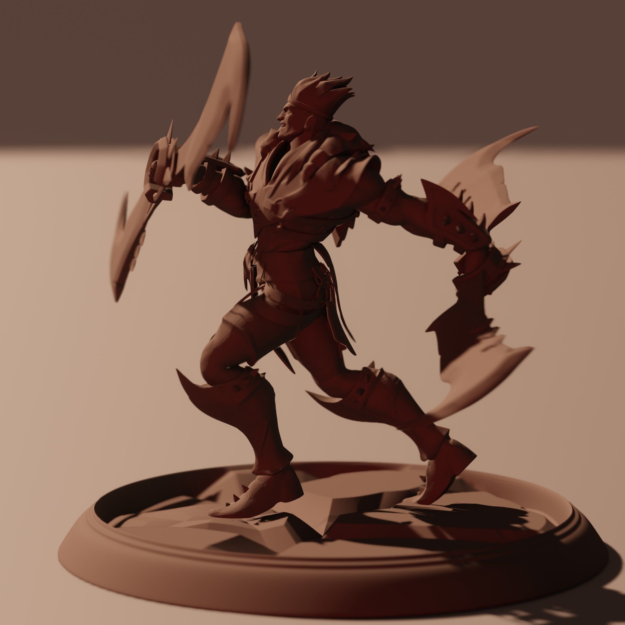 DRAVEN THE GLORIOUS EXECUTIONER 3D print model_1