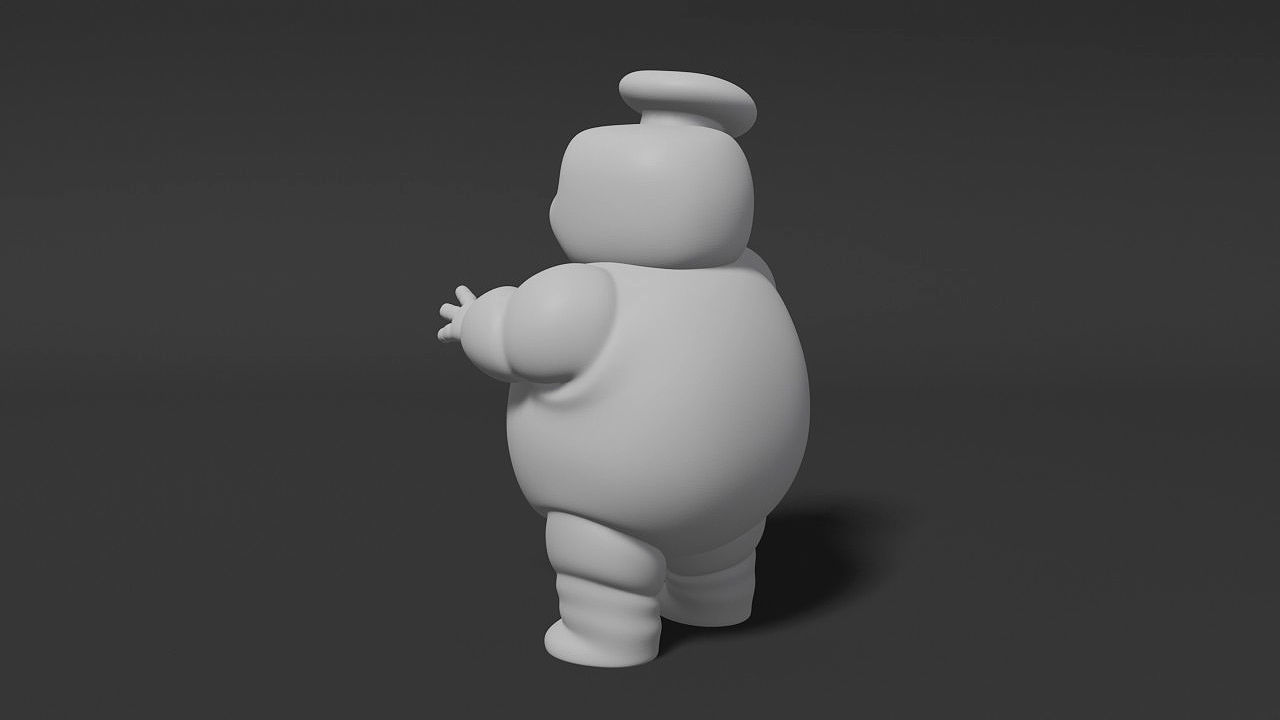 MINI STAY PUFT - ANGRY - GHOSTBUSTERS Free 3D print model_5