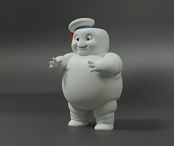 MINI STAY PUFT - ANGRY - GHOSTBUSTERS Free 3D print model