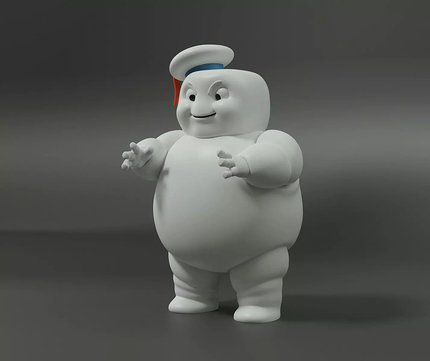 MINI STAY PUFT - ANGRY - GHOSTBUSTERS Free 3D print model_0