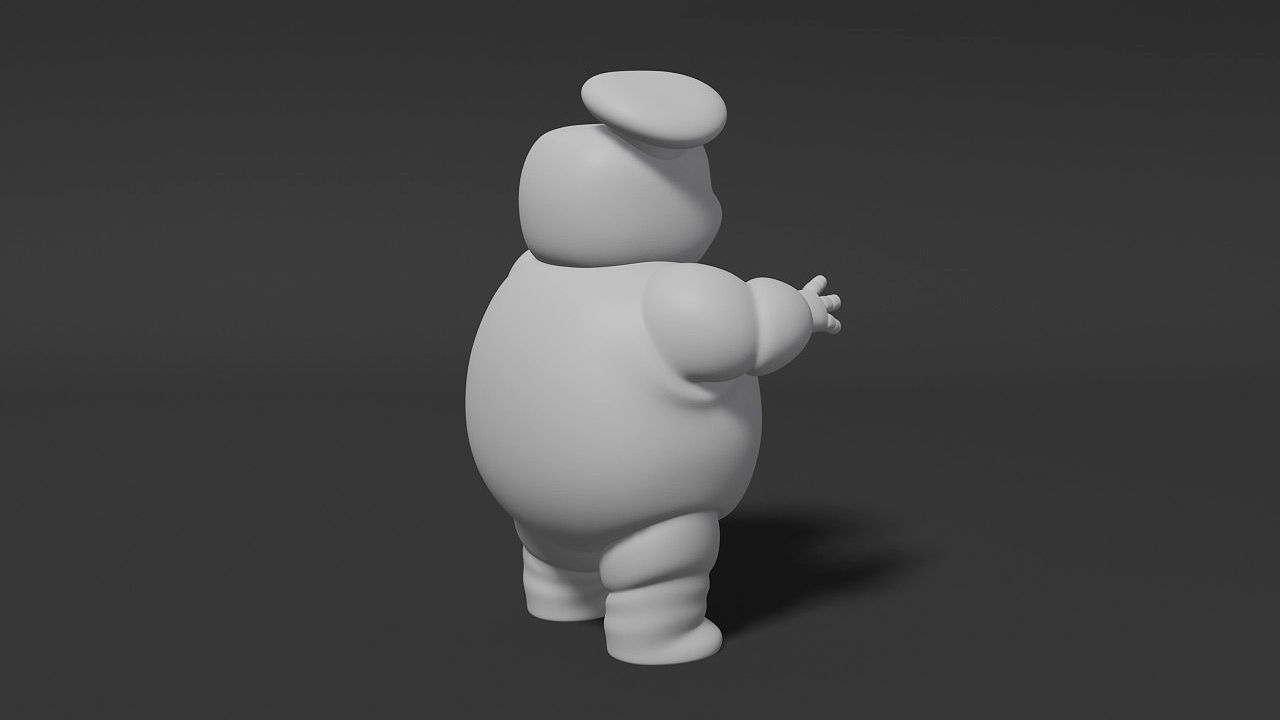 MINI STAY PUFT - ANGRY - GHOSTBUSTERS Free 3D print model_3