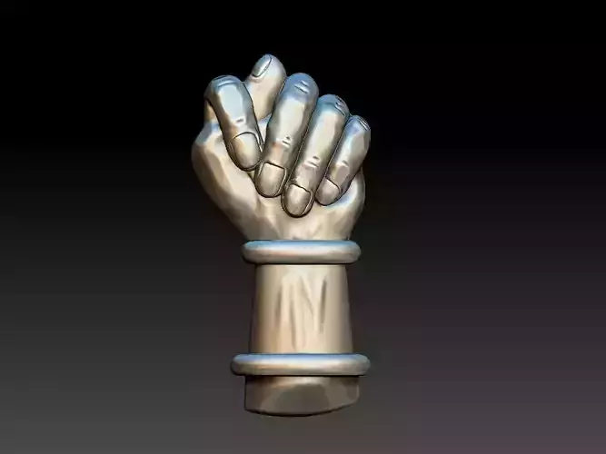 Fig Hand Sign 3D print model