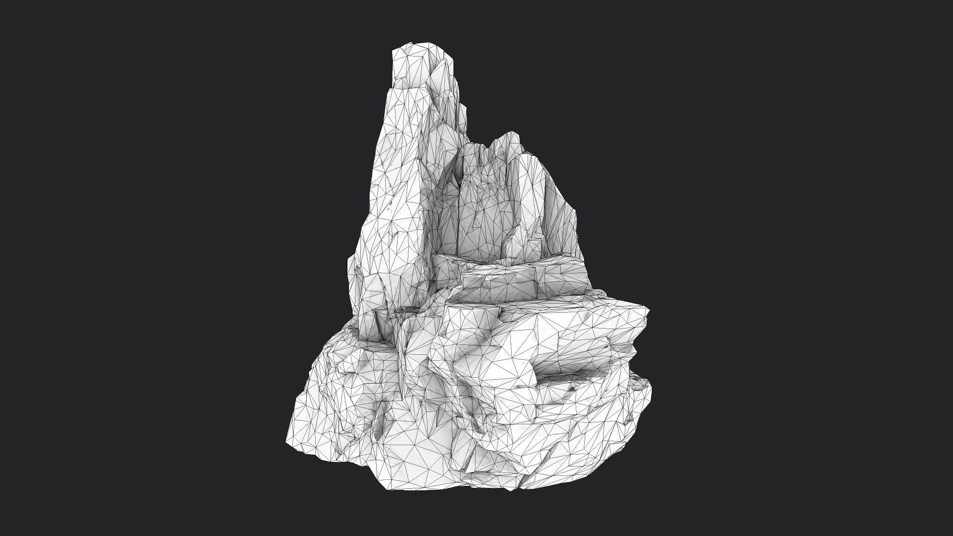Rock 22-9 Low-poly 3D model_8