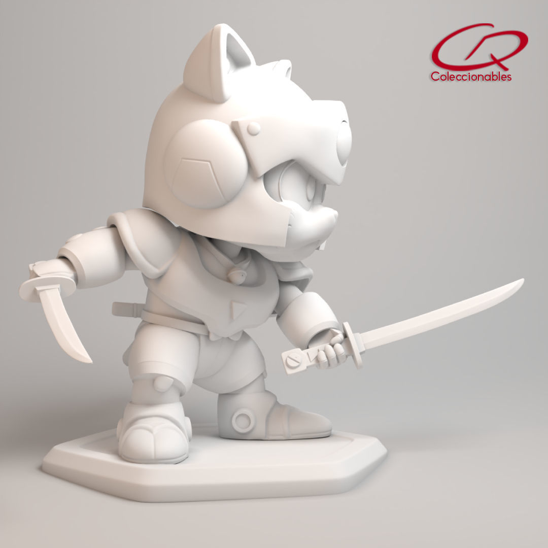 Anime Series - Samurai Pizza Cats - Speedy 3D print model_11
