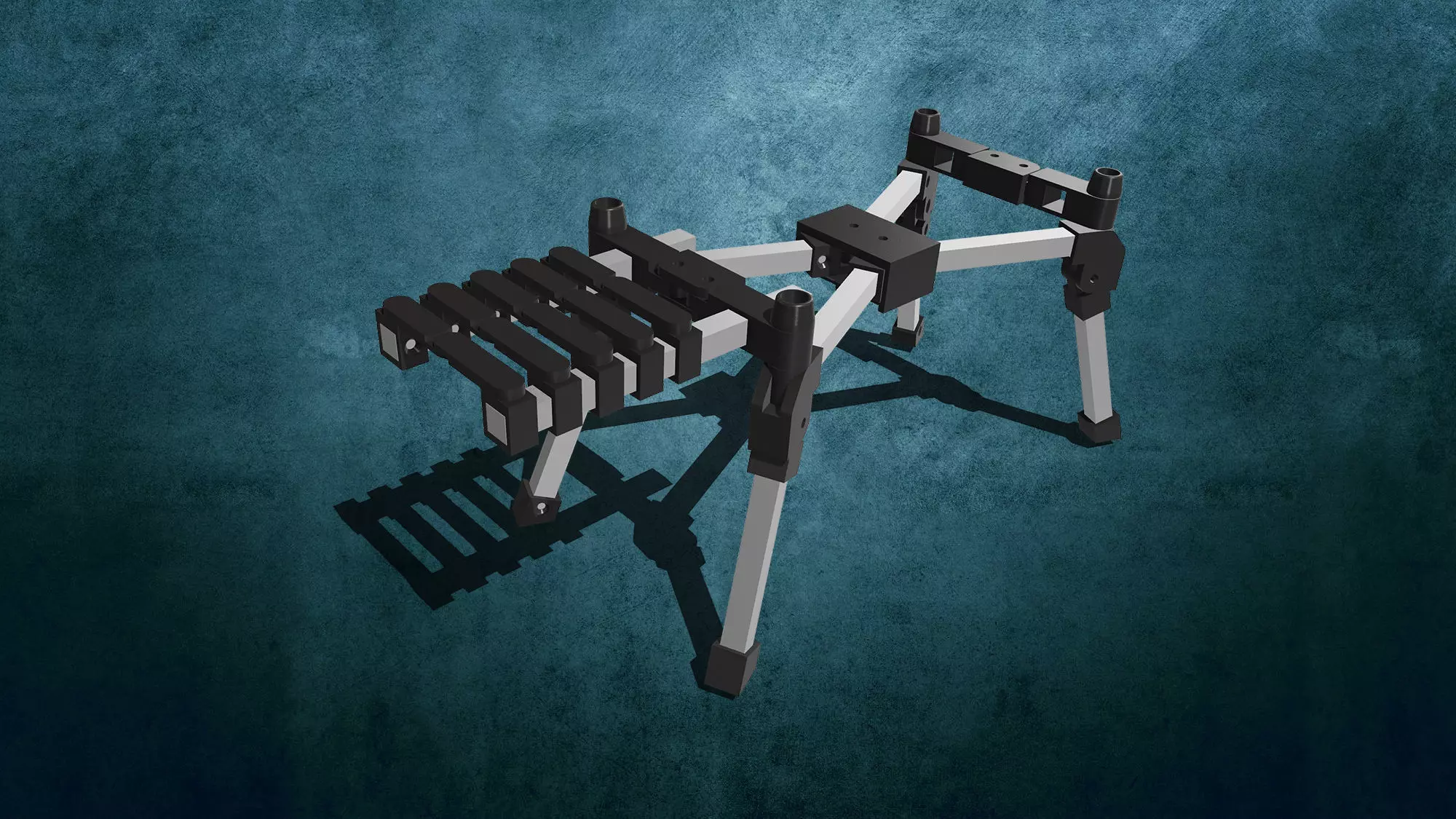 Grillstaender klappbar 3D print model_0