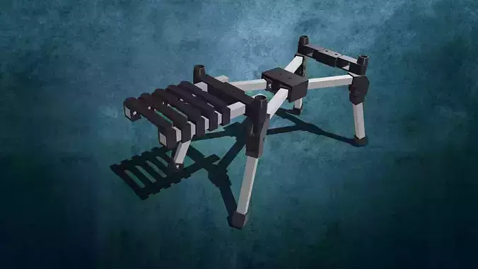 Grillstaender klappbar 3D print model