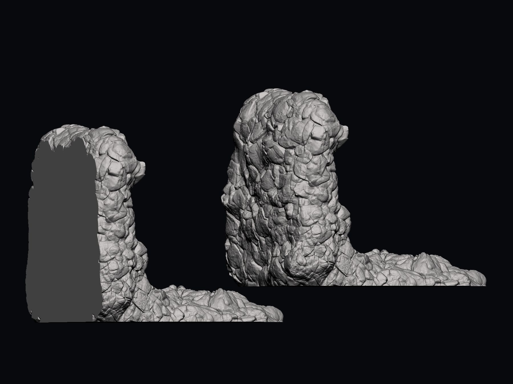 T REX Head - STL 3D print model_9