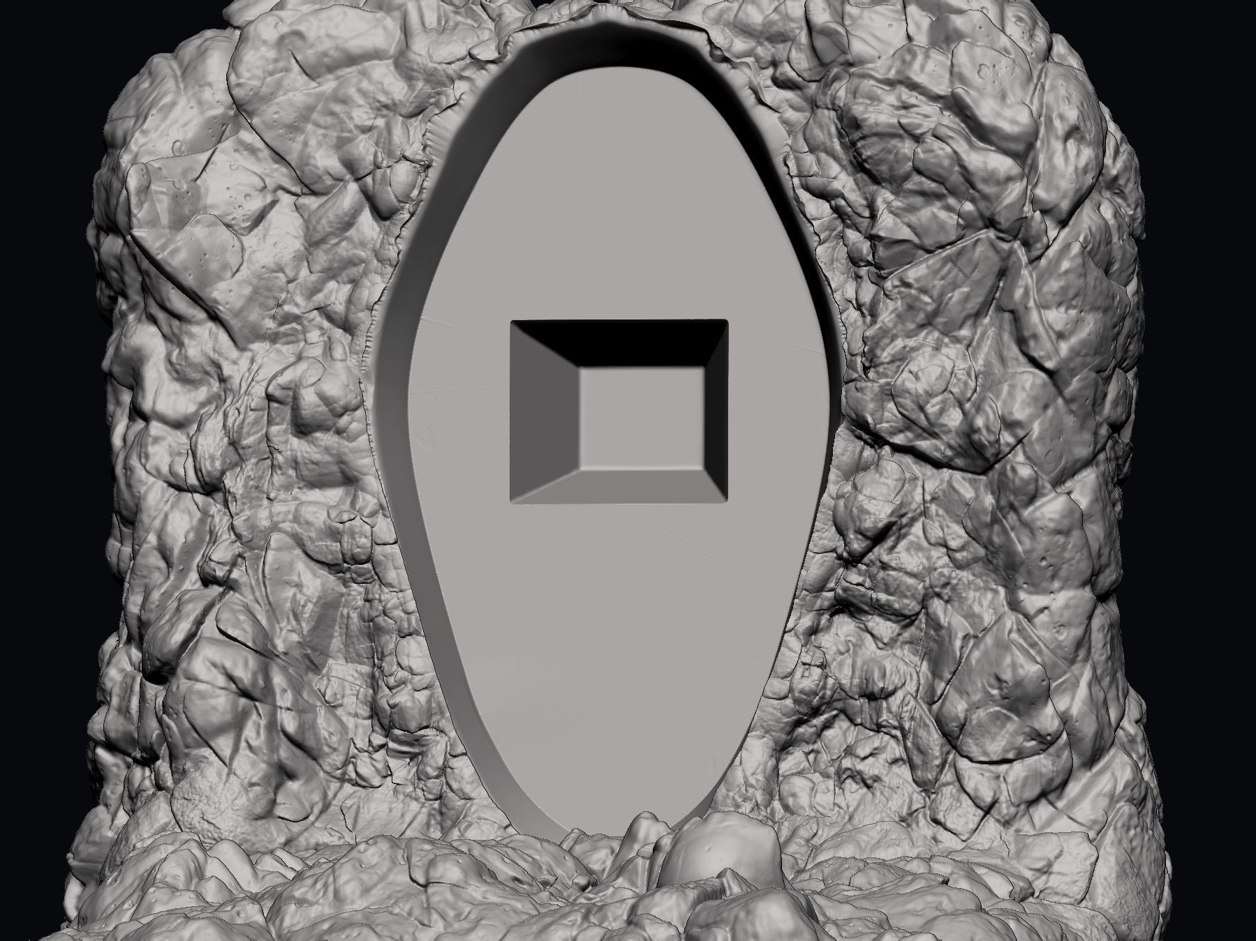 T REX Head - STL 3D print model_10