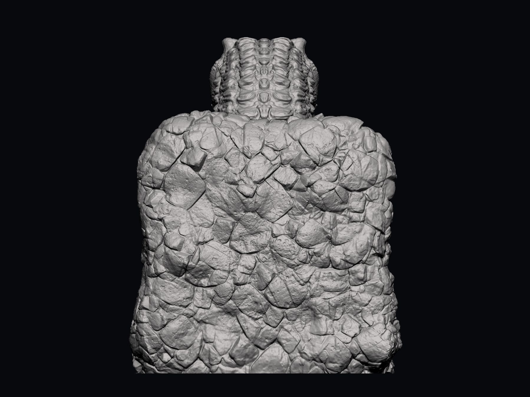 T REX Head - STL 3D print model_4