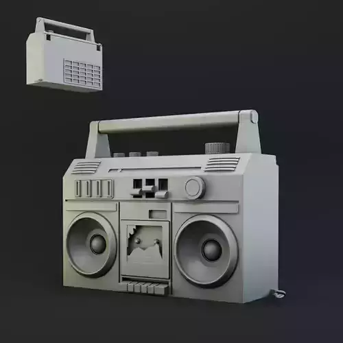 Audio Recorder 3D print model