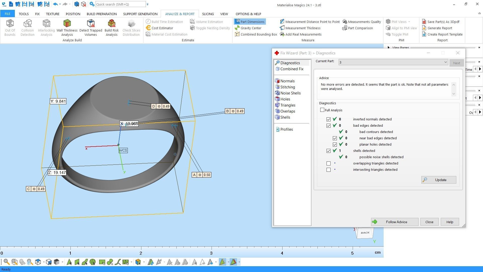 Golden ring 3D print model_13