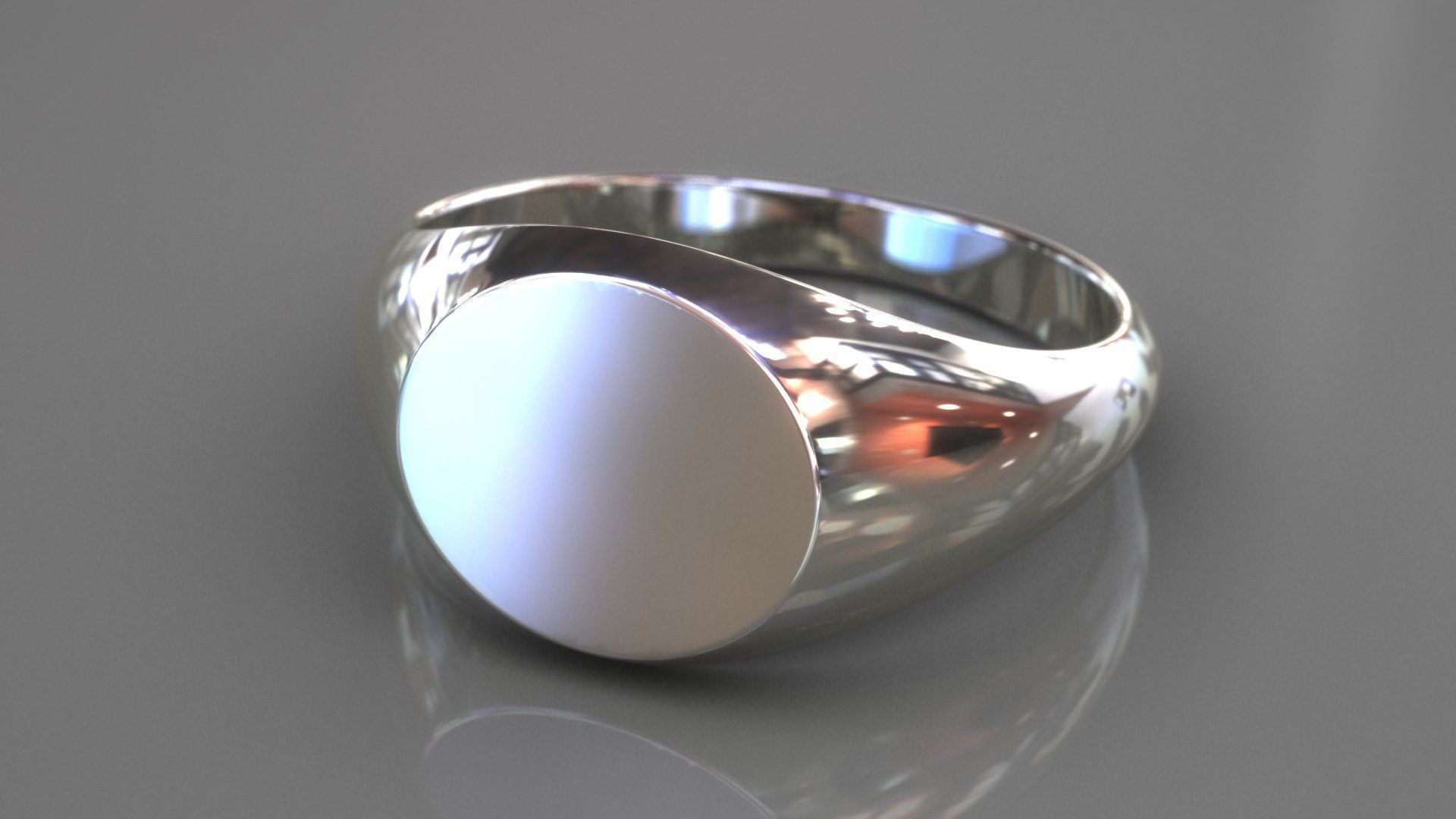 Golden ring 3D print model_17