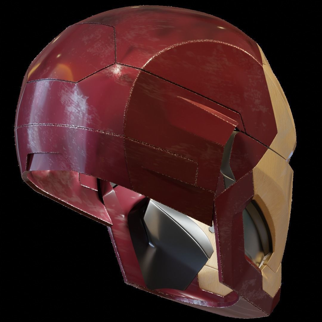 automatic iron man helmet Iron Patriot Helmet