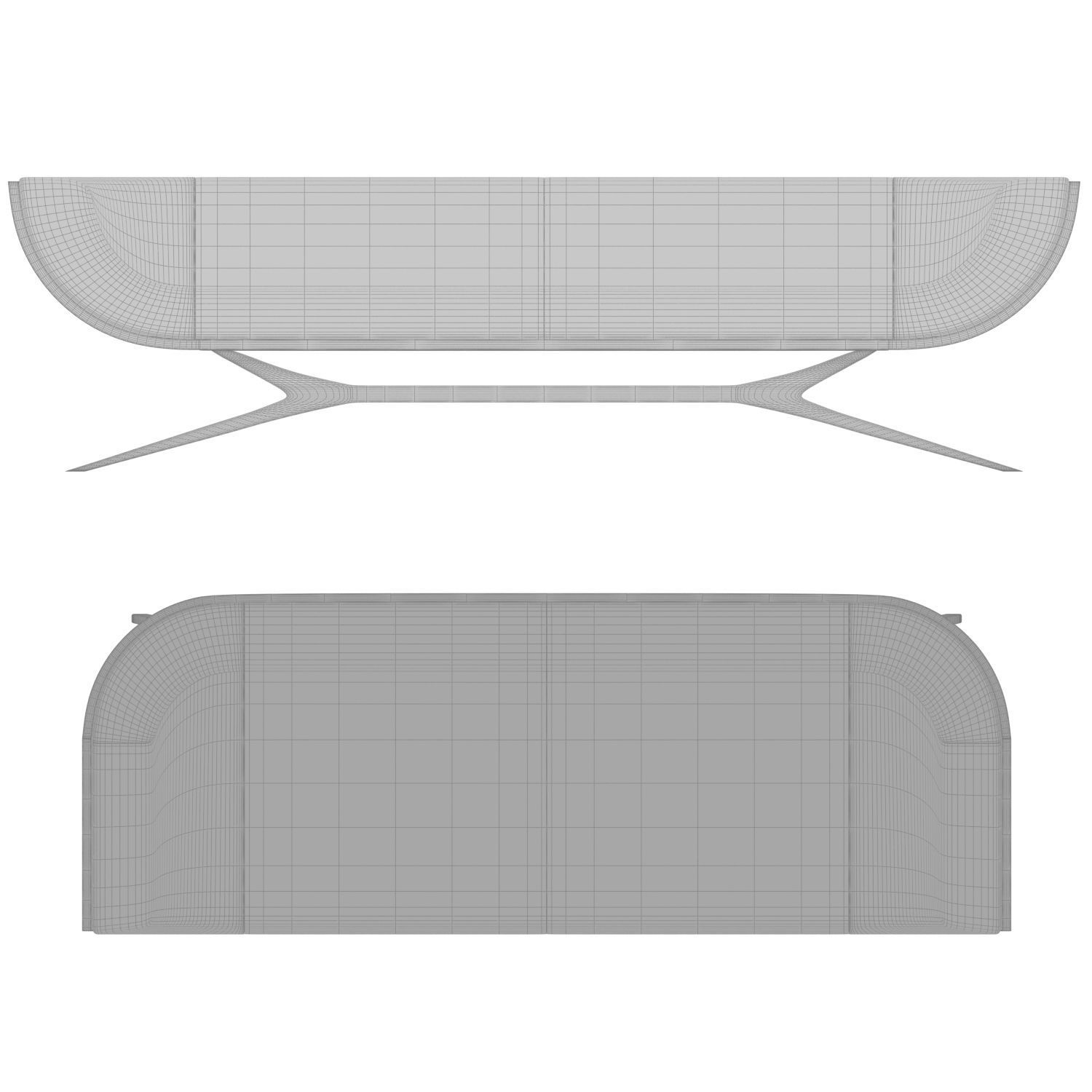 LAZY DAY Classic Three-Seat Sofa By Emotional Objects 3D model_4