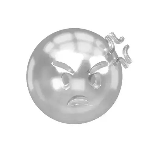 Angry Face With Anger Symbol v1 008