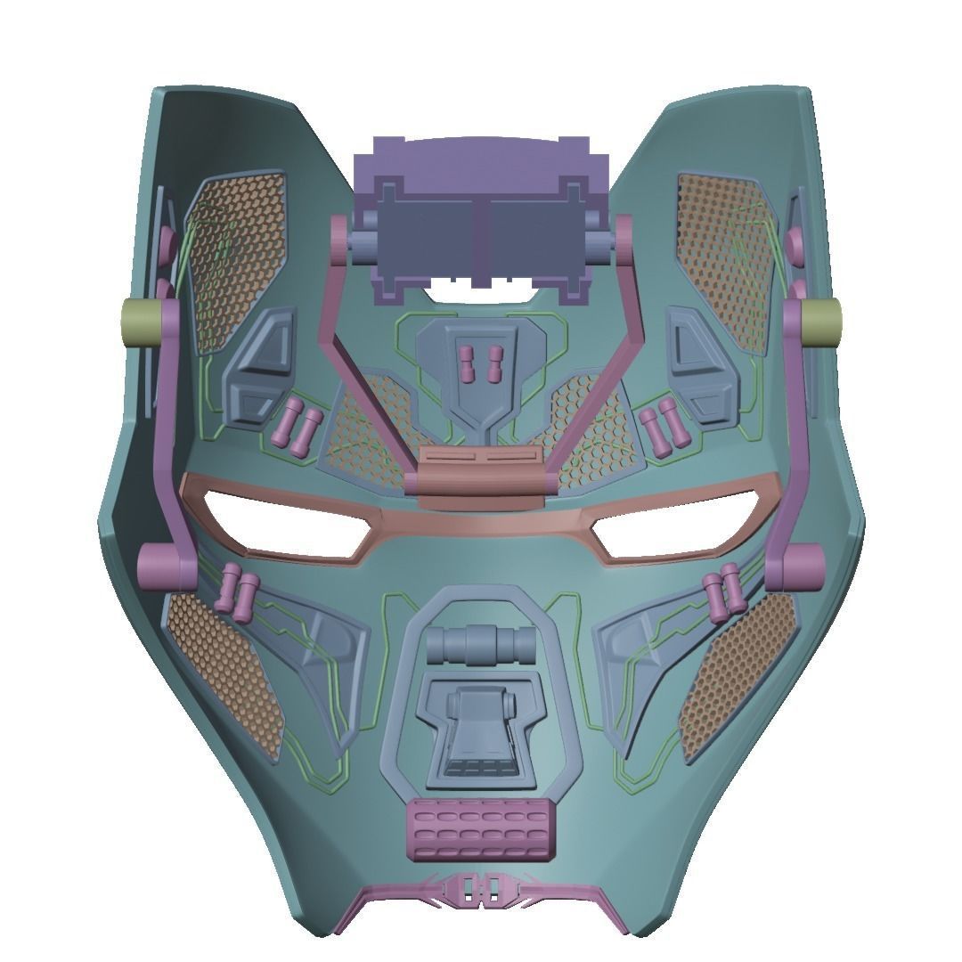 Iron man mk85 3d print model with full motorization 3D print model_45