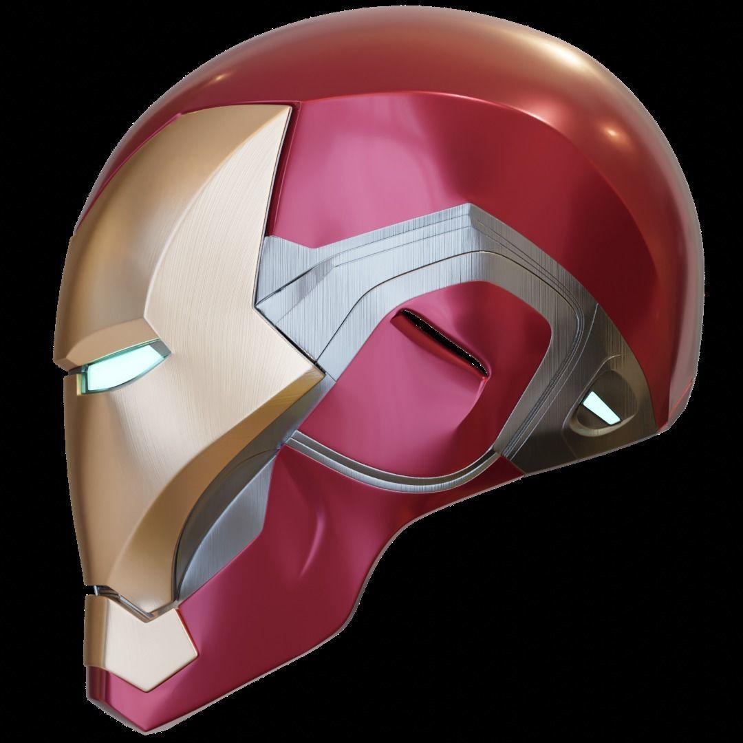 Iron man mk85 3d print model with full motorization 3D print model_37