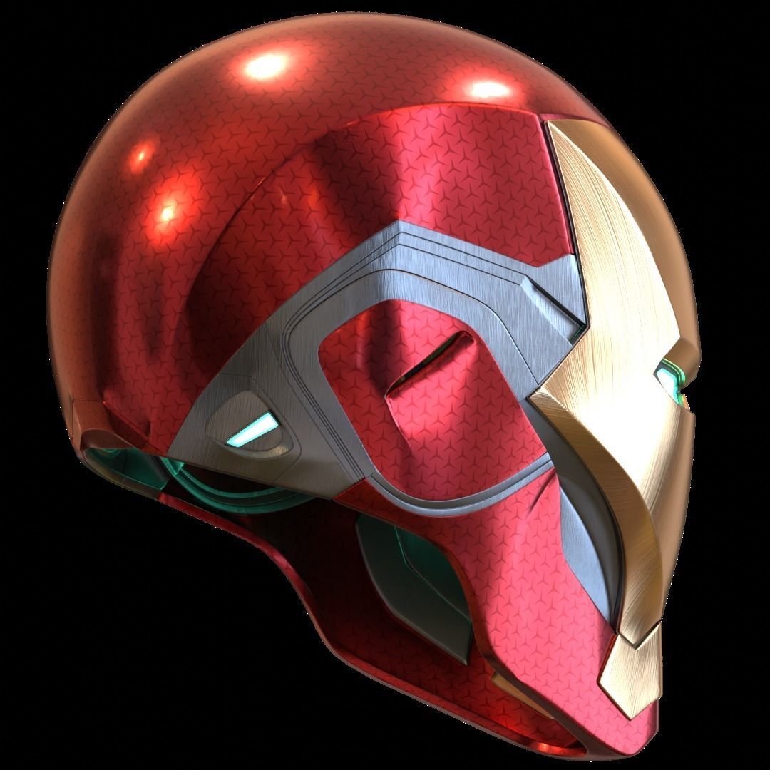 Iron man mk85 3d print model with full motorization 3D print model_25